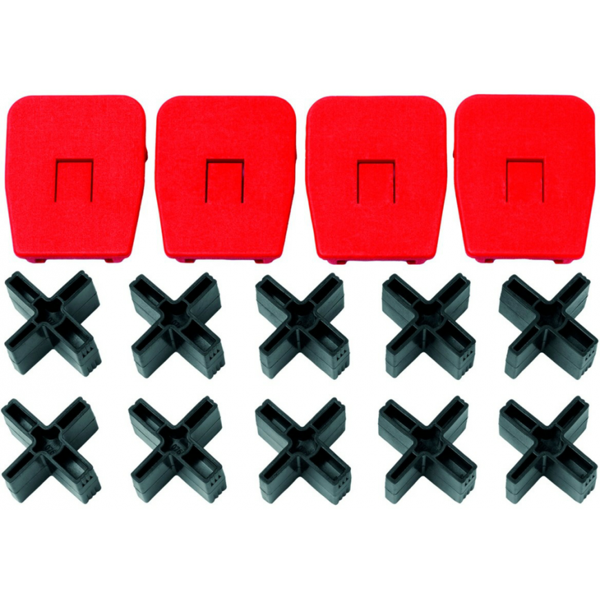 Adapter set for installing BESSEY decking boards EZ-TD