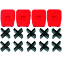 Adapter set for installing BESSEY decking boards EZ-TD