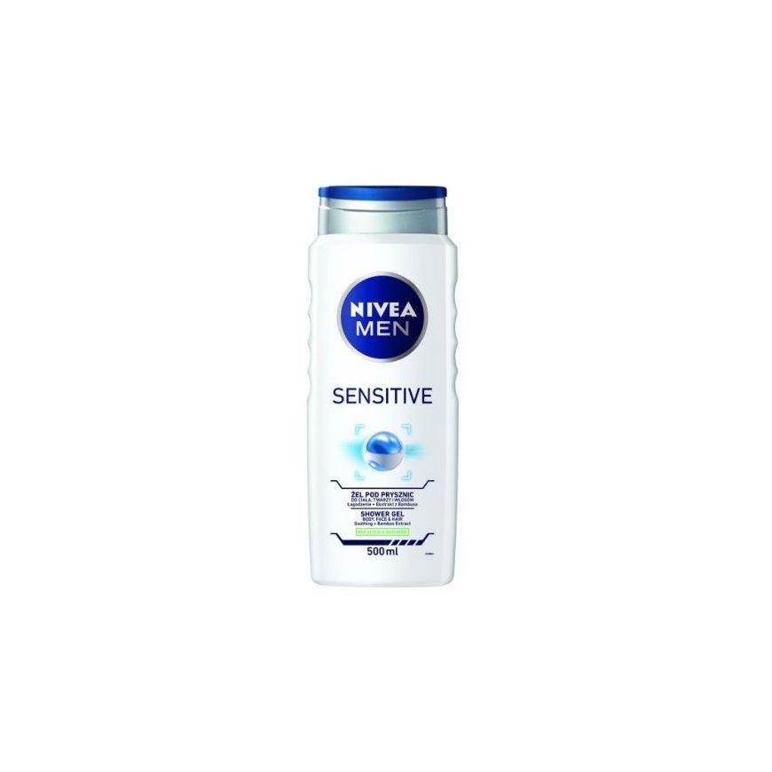 Nivea Men Sensitive Shower Gel 500ml – 2