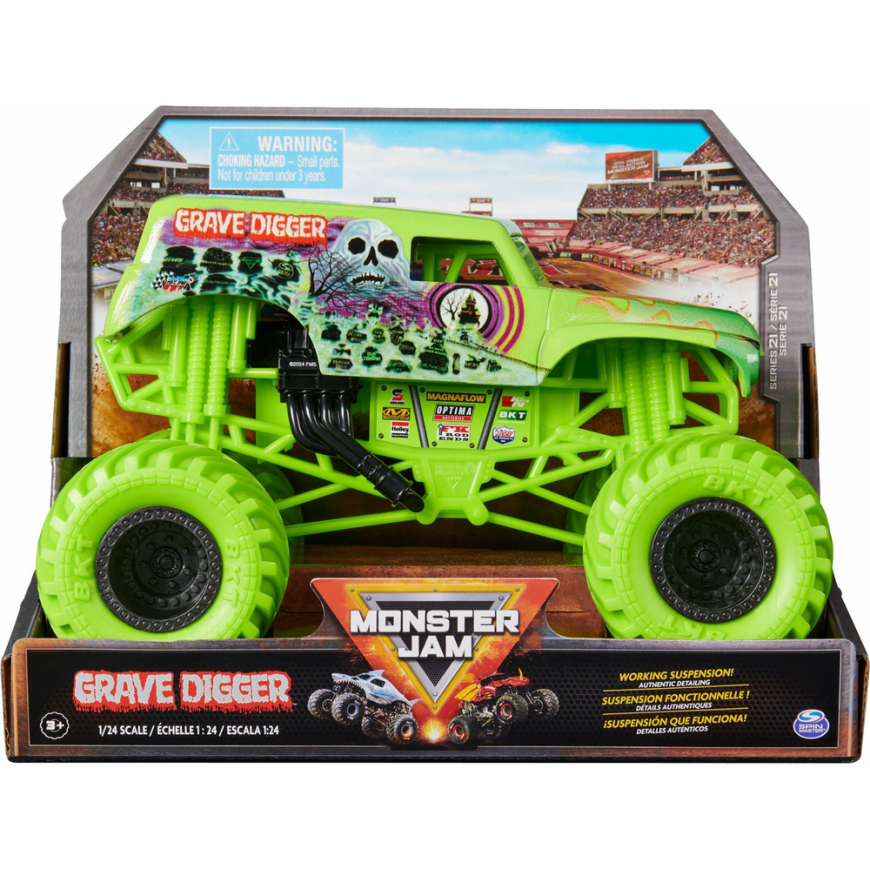 Monster Jam Grave Digger green – 2