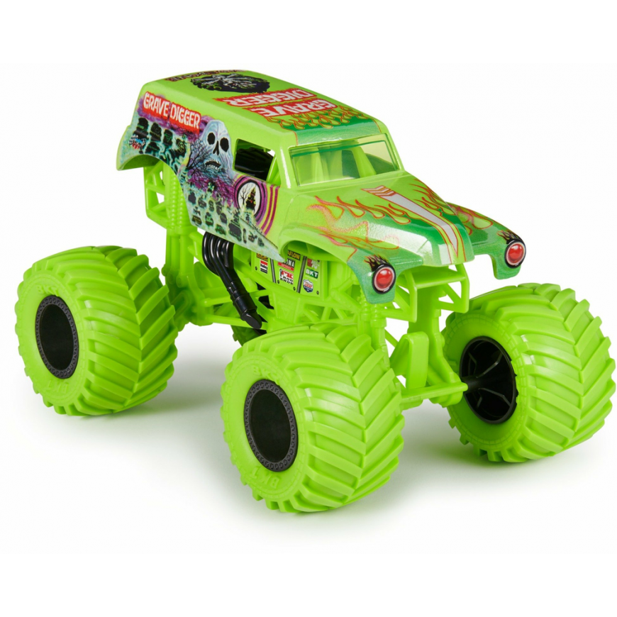 Monster Jam Grave Digger žalia – 3