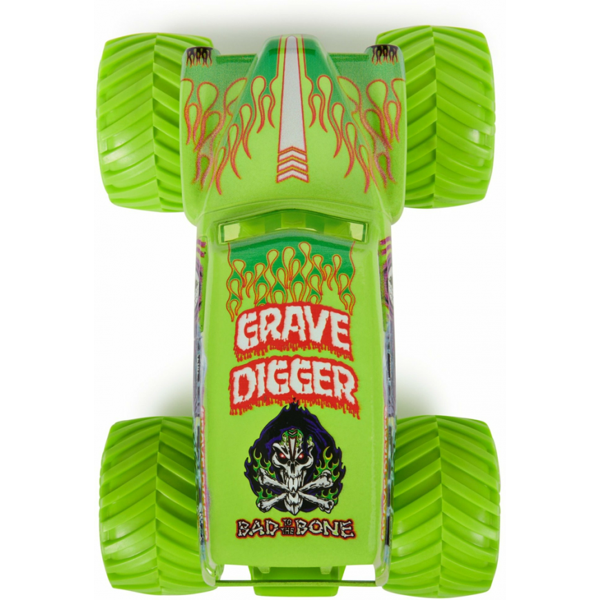 Monster Jam Grave Digger žalia – 5