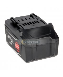 The battery Ahlio 18 V 6.0 Ah Li-ion is suitable for Metabo tools