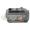 The battery Ahlio 18 V 6.0 Ah Li-ion is suitable for Metabo tools