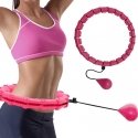 Reach Masažuojantis gimnastikos lankas Smart Hula Hoop HHP002 rožinis Reach Masažuojantis gimnastikos lankas Smart Hula Hoop HHP002 rožinis