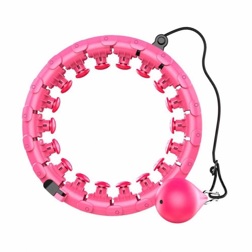 Reach Massage gymnastic hoop Smart Hula Hoop HHP002 pink – 4