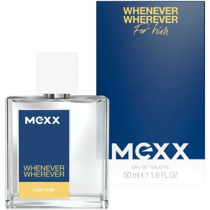 MEXX Vanduo toaletowa Whenever Wherever for Him 50 ml