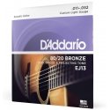 Stygos akustinei gitarai D'Addario EJ13 .011 Stygos akustinei gitarai D'Addario EJ13 .011