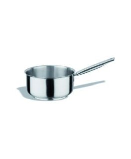 Pujadas Pot INOXPRO, with long handle, stainless steel 18/10, 1 l, D 14 cm, H 7 cm, pc