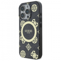 Case Guess GUHMP16LH4PYEEK iPhone 16 Pro 6.3" black/black hardcase IML Peony On 4G Background MagSafe Case Guess GUHMP16LH4PYEEK iPhone 16 Pro 6.3" black/black hardcase IML Peony On 4G Background MagSafe
