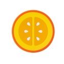 INFANTINO Soothing Silicone Teether, Orange