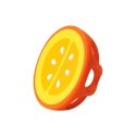 INFANTINO Soothing Silicone Teether, Orange