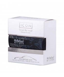 Millefiori Icon Textil Floral Silver Spirit Car Air Freshener