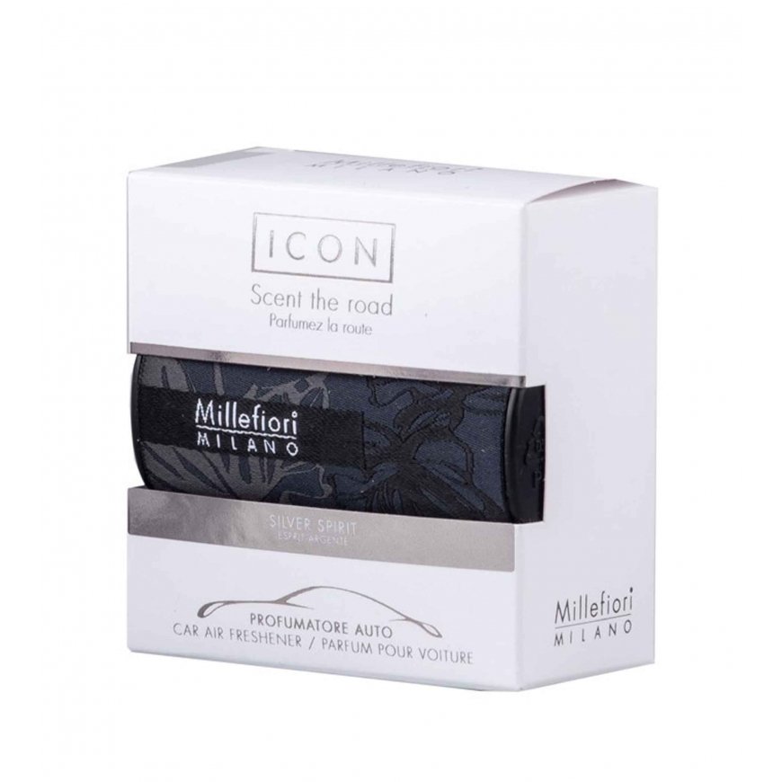 Millefiori Icon Textil Floral Silver Spirit