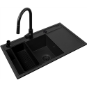 Komplekt - PYRAMIS CAMEA (79X50) 1B 1D L valamu + IDEA BLACK EDITION segisti - 070168402BE - Volcano Komplekt - PYRAMIS CAMEA (79X50) 1B 1D L valamu + IDEA BLACK EDITION segisti - 070168402BE - Volcano