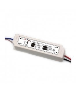 LED power supply V-TAC VT-22075 75W 12V 6.25A IP67 Hermetic, EMI filter (SKU 3235) White