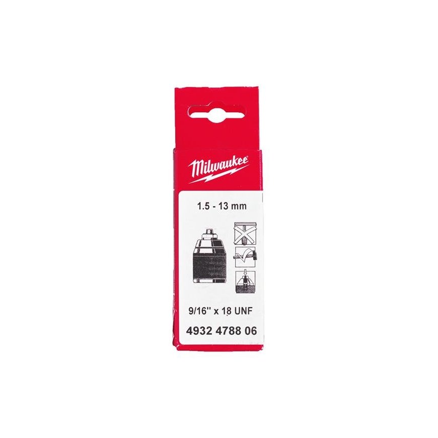 MILWAUKEE ISEKINNITUV PADRUM 9/16"x18 1,5-13mm – 2