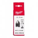 MILWAUKEE SELF-CLAMPING CHUCK 9/16"x18 1.5-13mm MILWAUKEE SELF-CLAMPING CHUCK 9/16"x18 1.5-13mm