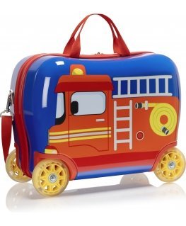 Heys Kids Ride-On Children's Suitcase, Fire Truck