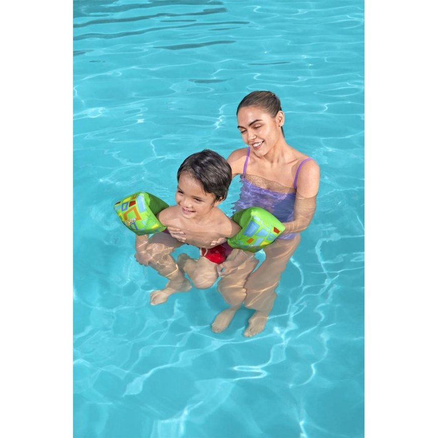 Inflatable swimming sleeves Bestway, S/M, green – 5