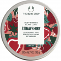 The Body Shop Strawberry body butter - moisturizing body butter with strawberry scent - 200 ml