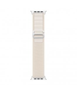 Sport Buckle Strap for Apple Watch 9 / 8 / 7 / 6 / SE / 5 / 4 / 3 / 2 / 1 (41, 40, 38 mm) Dux Ducis Strap GS Version - White