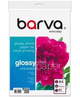 Photo paper Barva Everyday glossy 230 g/m², A4, 60 sheets