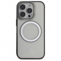 Case Mercedes MEHMP16L23HUOKC iPhone 16 Pro 6.3" transparent hardcase Printed logo MagSafe