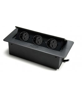 Spacetronik SPS-D33B V2 openable tabletop socket