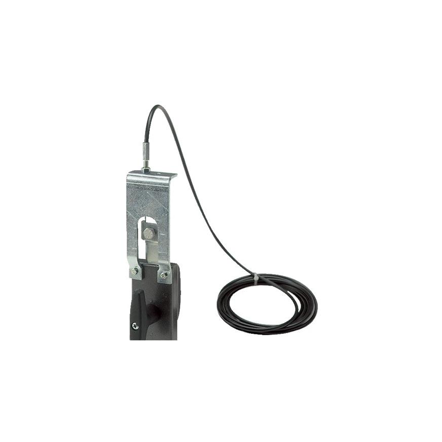 Gate release system with BFT SM1 handle (P115005) from outside