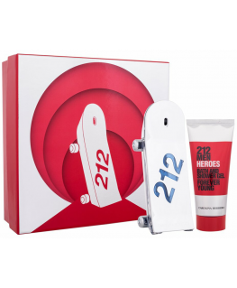 Carolina Herrera 212 Heroes - EDT 90 ml + shower gel 100 ml