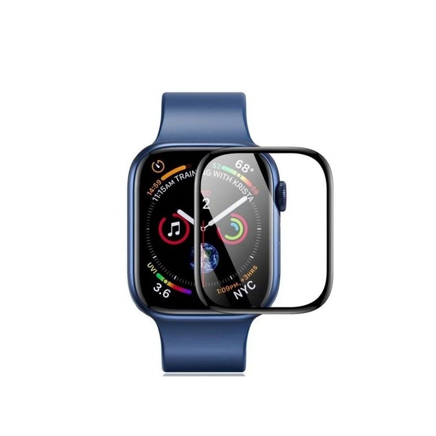 Apple 2Pcs Hydrogel Screen Protector for Apple Watch Series 9 8 7 45mm TPE+PMMA Anti-Scratch 3D Curved Edge Watch Film