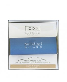 Millefiori Milano Icon Classic Legni & Spezie car fragrance blue