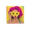 Neon ART LED POWER WOMAN yellow-purple FLA02 Forever Light Neon ART LED POWER WOMAN yellow-purple FLA02 Forever Light