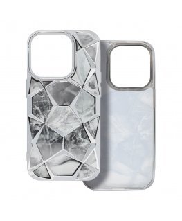 Fusion Twinki silicone case for Apple iPhone 16 silver