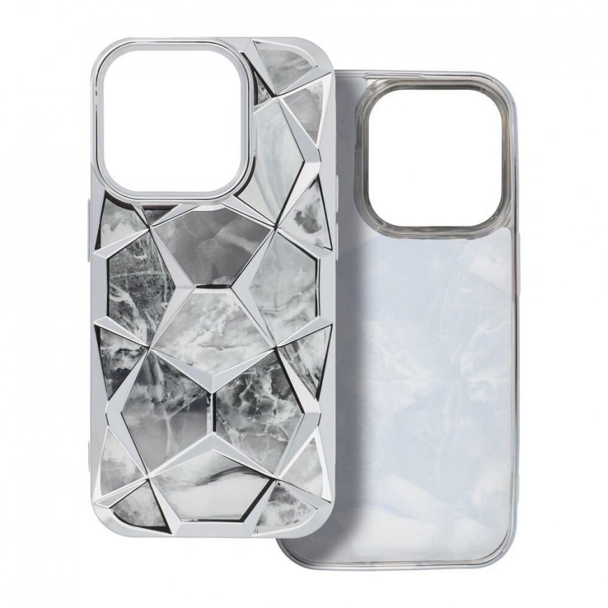 Fusion Twinki silicone case for Apple iPhone 16 silver