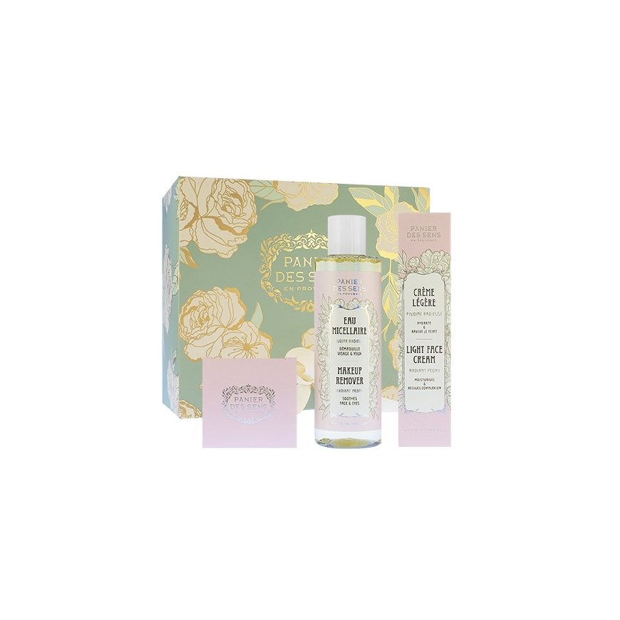 Panier Des Sens Radiant Peony gift set light face cream 40 ml +