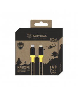 Tactical MagRope USB-C|Lightning 1m Black|Yellow