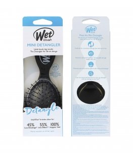 Wet Brush Mini Detangler Hair Brush Black