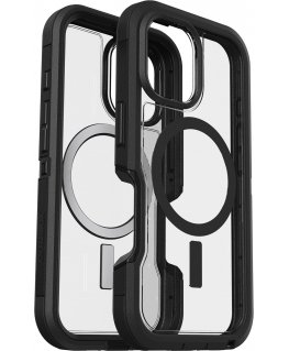 Otterbox Defender XT protective case, iPhone 16, black / clear