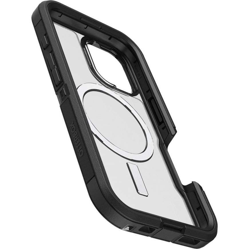 Otterbox Defender XT -suojakuori, iPhone 16, musta / kirkas – 4