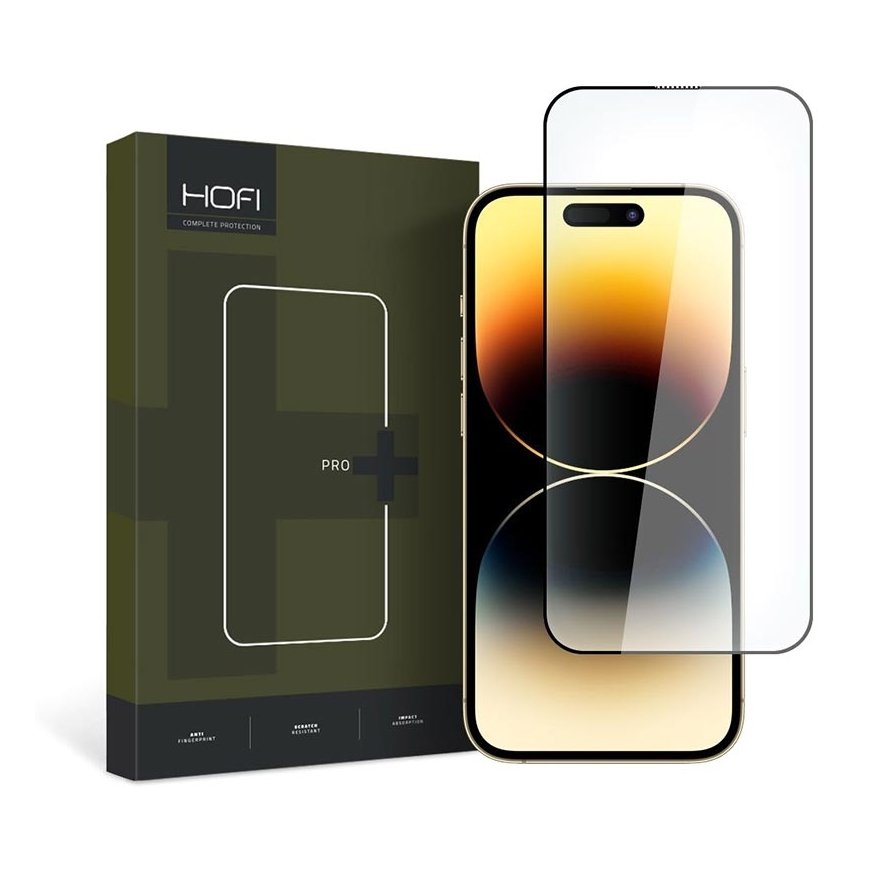 TEMPERED GLASS HOFI GLASS PRO+ IPHONE 15 PRO MAX BLACK