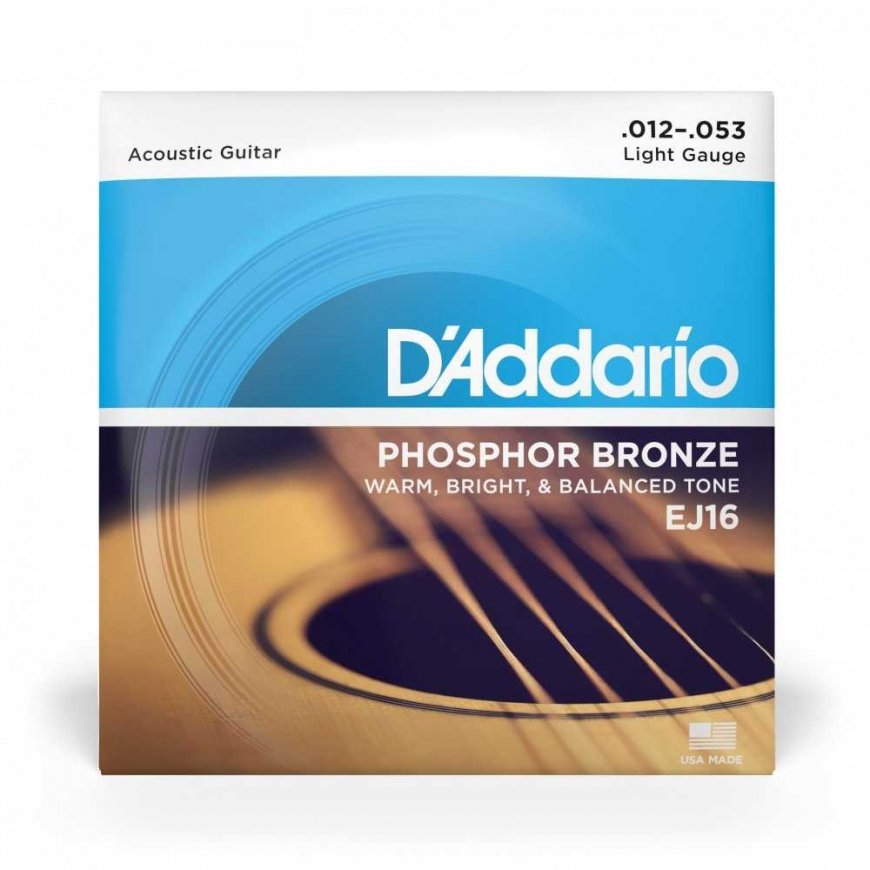 Stygos akustinei gitarai D'Addario EJ16 .012 – 3