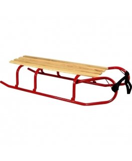 Metal sled Enero, red