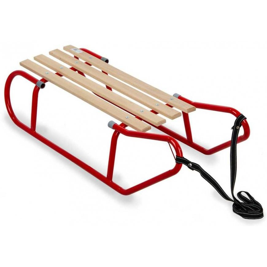 Metal sled Enero, red – 3