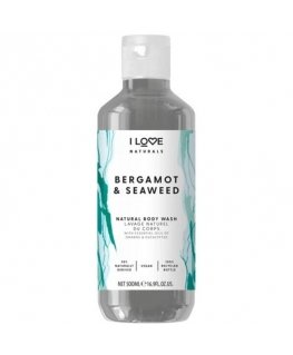 I Love, Naturals Collection, Vegan, Nourishing, Lime, Ginger & Cardamom, Body Wash, 500 ml