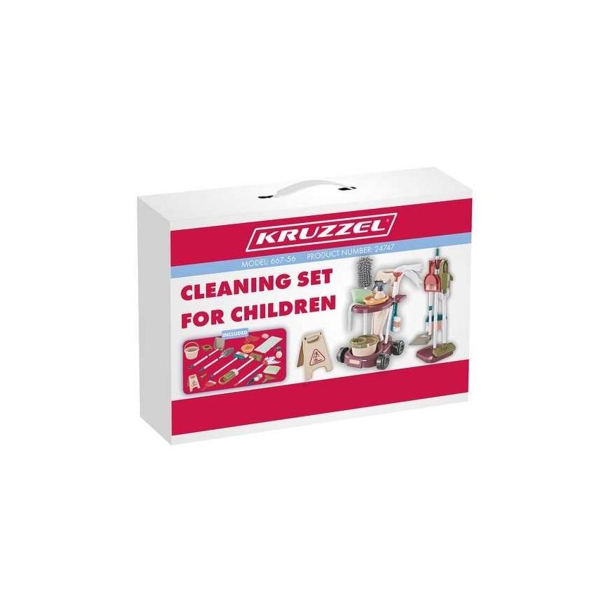 Children's cleaning set Kruzzel 24747 – 2