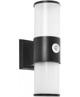 Wall lamp Orno DALIA oprawa ogrodowa with motion sensor, 2xE27, max. 2x15W, IP54, black