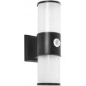 Wall lamp Orno DALIA oprawa ogrodowa with motion sensor, 2xE27, max. 2x15W, IP54, black Wall lamp Orno DALIA oprawa ogrodowa with motion sensor, 2xE27, max. 2x15W, IP54, black