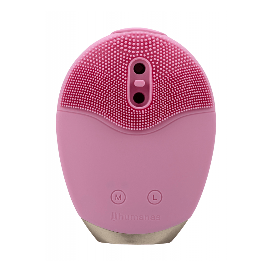 Elektrinis Veido Šepetėlis Humanas Aura Foam Sonic (Rožinis) – 2